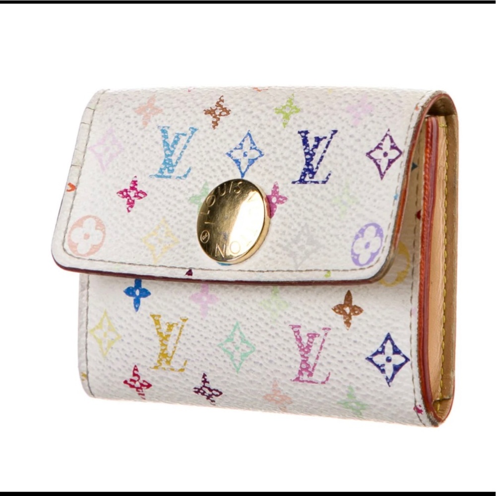💯%❤️🧡💛💚💙💜🎁🎄LUIZ VUITTON💜❤️🧡PORTE MONNAIE  COZY COIN CASE WALLET PURSE